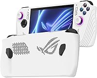 Vista 7 de BoxWave Active Glow - Carcasa para ASUS ROG Ally Z1, diseño flexible, delgado, brilla en la oscuridad