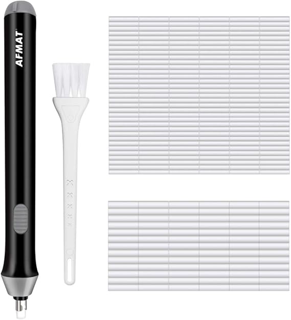 Electric Eraser Kit, AFMAT Electric Drawing Erasers for Artists, 140