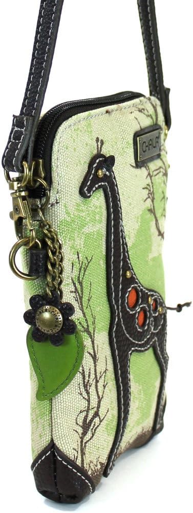 CHALA Canvas Crossbody Cell Phone Purse - Women Multicolor Handbag with Adjustable Strap - Image 6