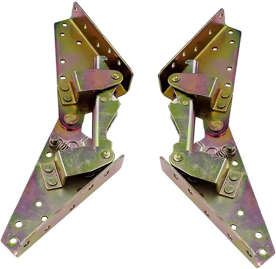 barenx 2Pieces Sofa Bed Bedding Adjustable Angle Mechanism Hinge Hardware