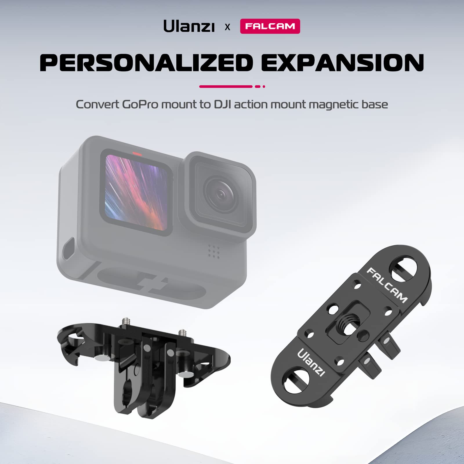 Amazon | ULANZI FALCAM 3-in-1 磁気ベースマウント マウントからDJI 