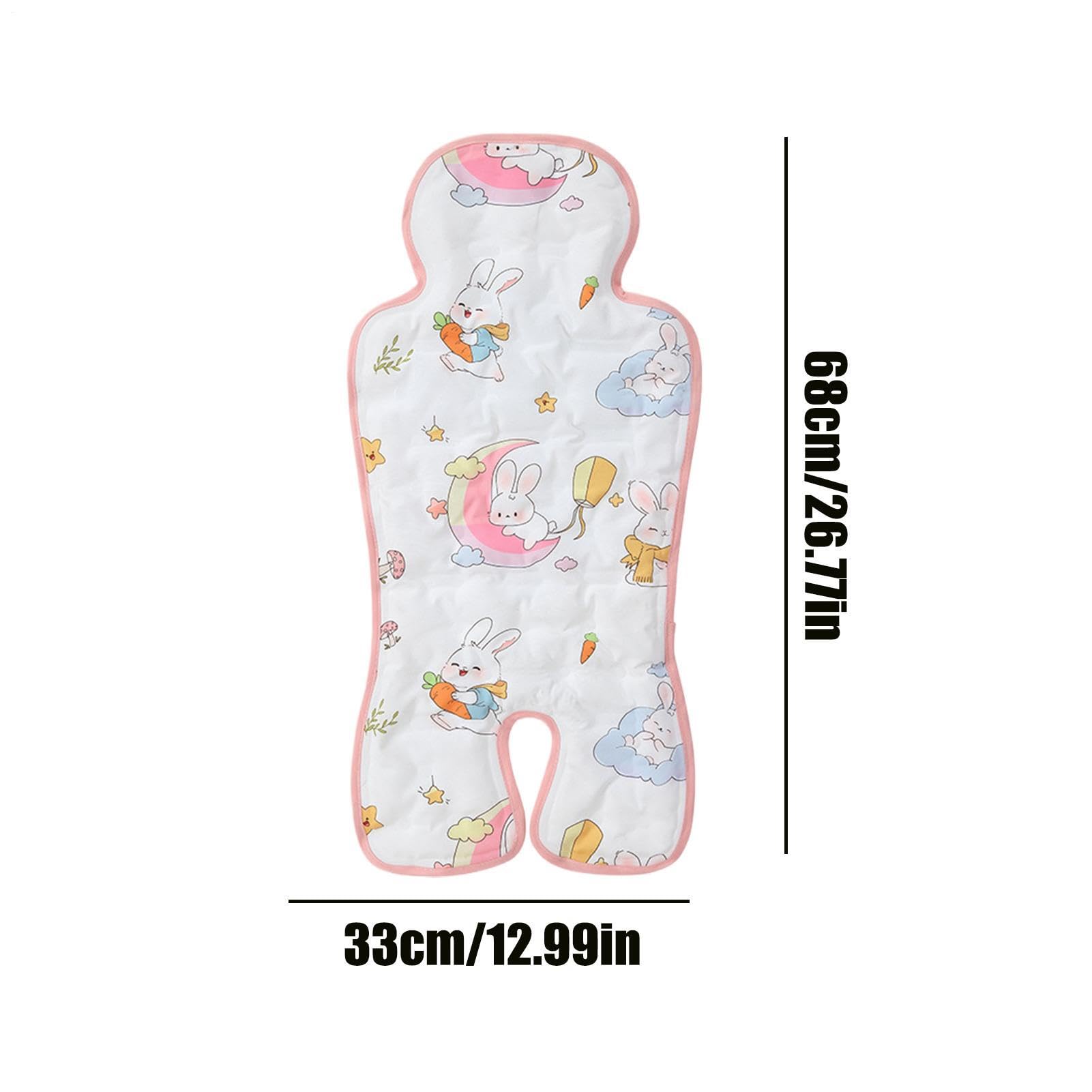 Kühlpad für Autositz 68x33x1,5cm Kühlkissen | Universal Atmungsaktive Große Kühlmatte Für Kinder Für Reisen, Outdoor, Spaziergänge, , Sommer, Babywannenausflüge, Zuhause,