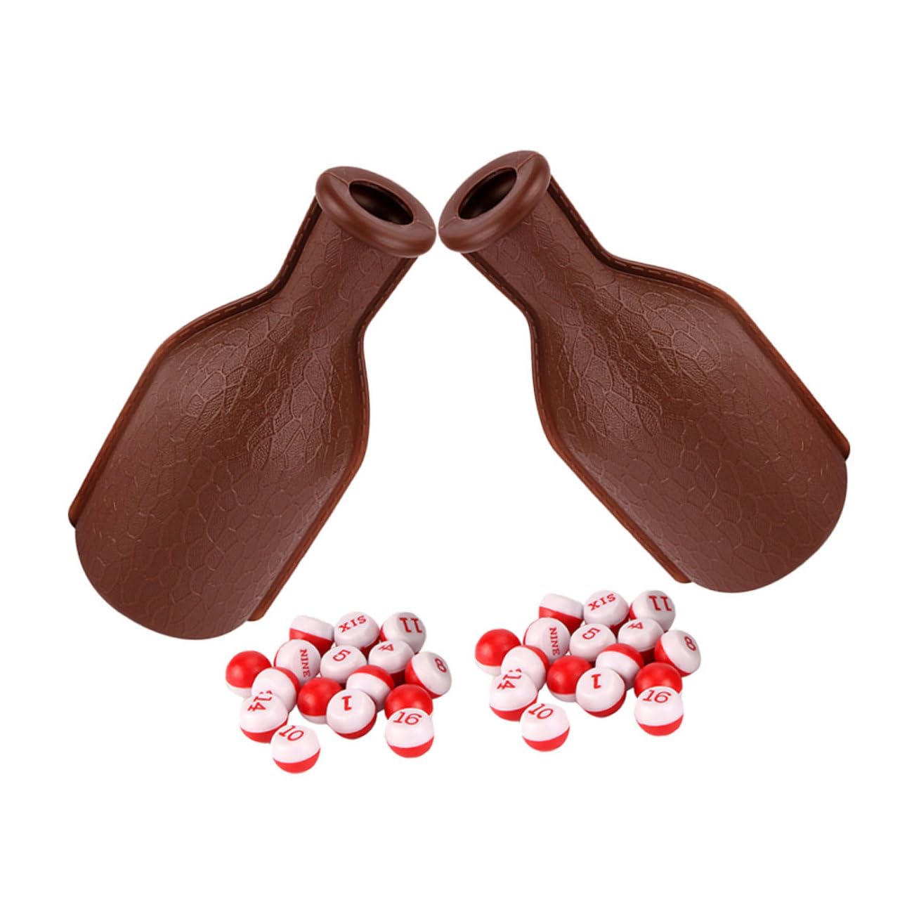 GANAZONO Pack Billiard Pool Shaker Bottle Mini Dice Game Toy Props Snooker Bottle Set for Billiard Balls Toy