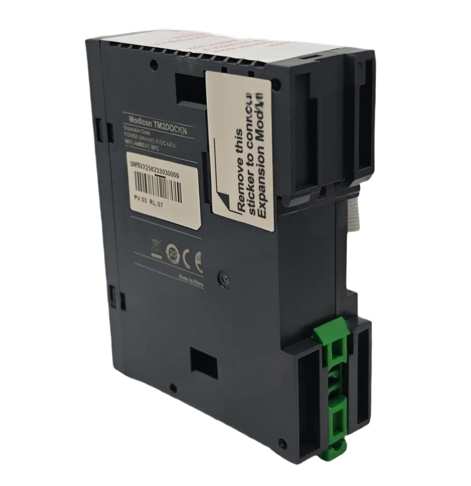 Module TM2DOCKN d'adaptation rail DIN pour blocs de jonction