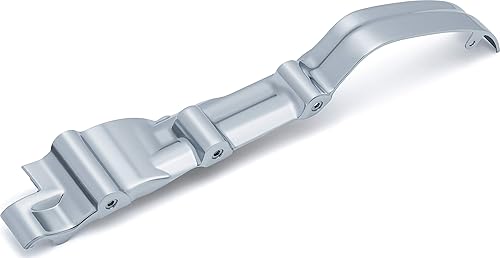 Kuryakyn 6413 Accesorio de acento de motocicleta: cubierta principal interior de precisión para motocicletas Harley-Davidson 2017-19, cromo