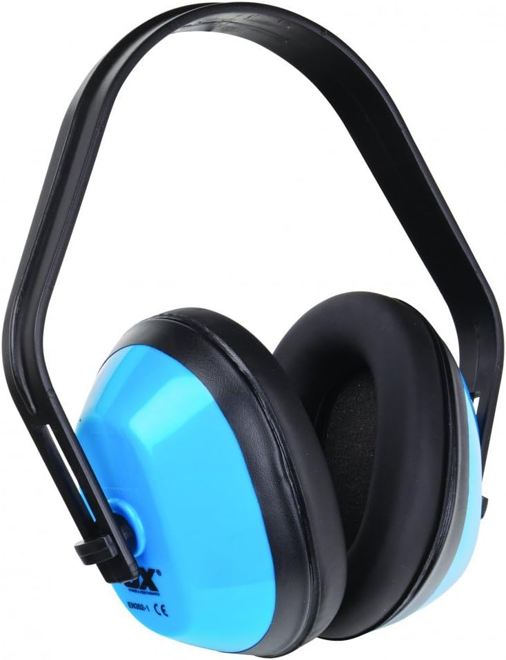OX Standard Ear Defenders - SNR 25DB, Blue