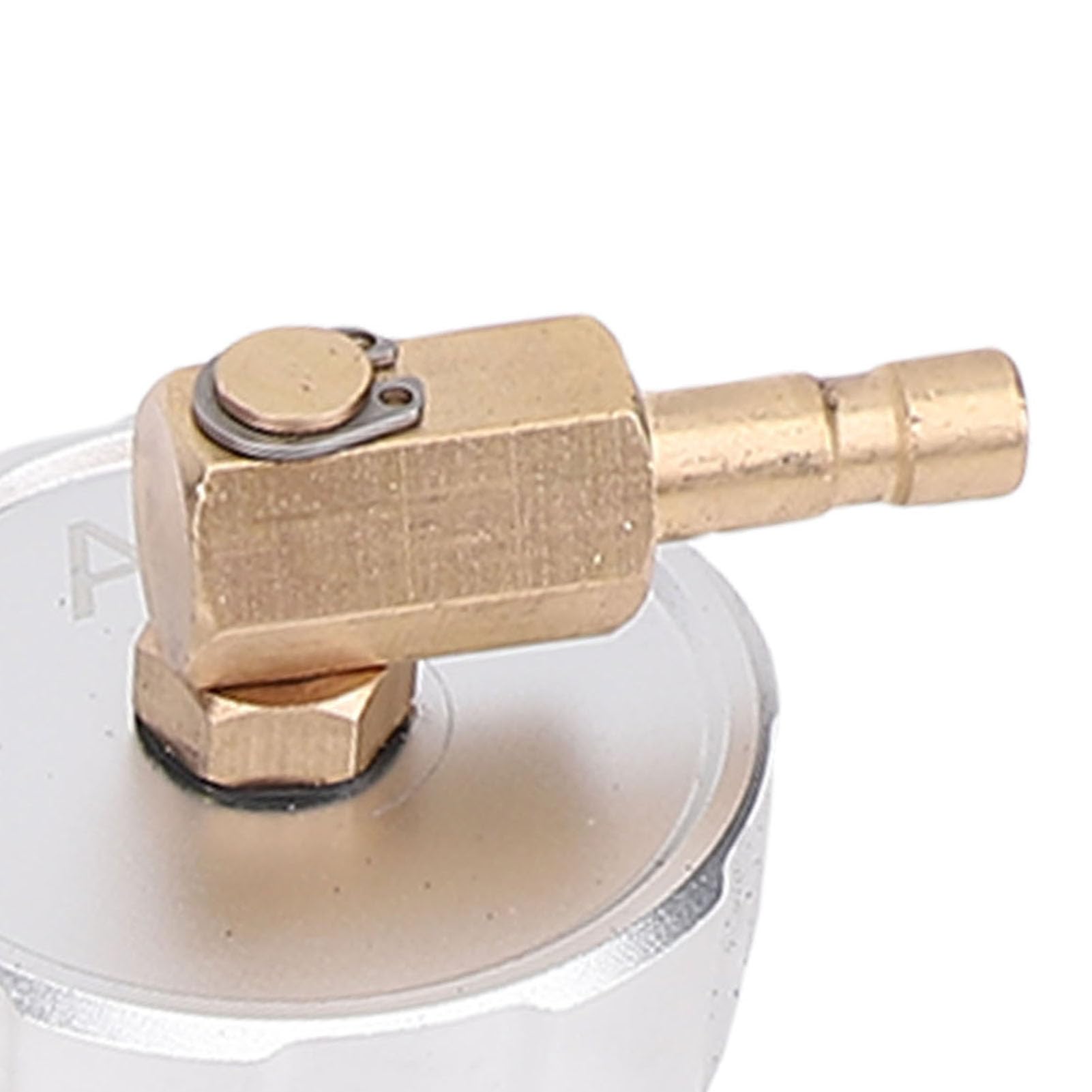 Juego de Adaptadores de Purga de Frenos de Aluminio Eficiente Universal para la Mayoría de los Automóviles para Purga de Líquido de Frenos para Taller Mecánico de Automóviles 5 Piezas