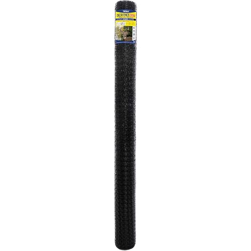 TENAX Deer Control Fence, 7.5 ft x 165 ft Black