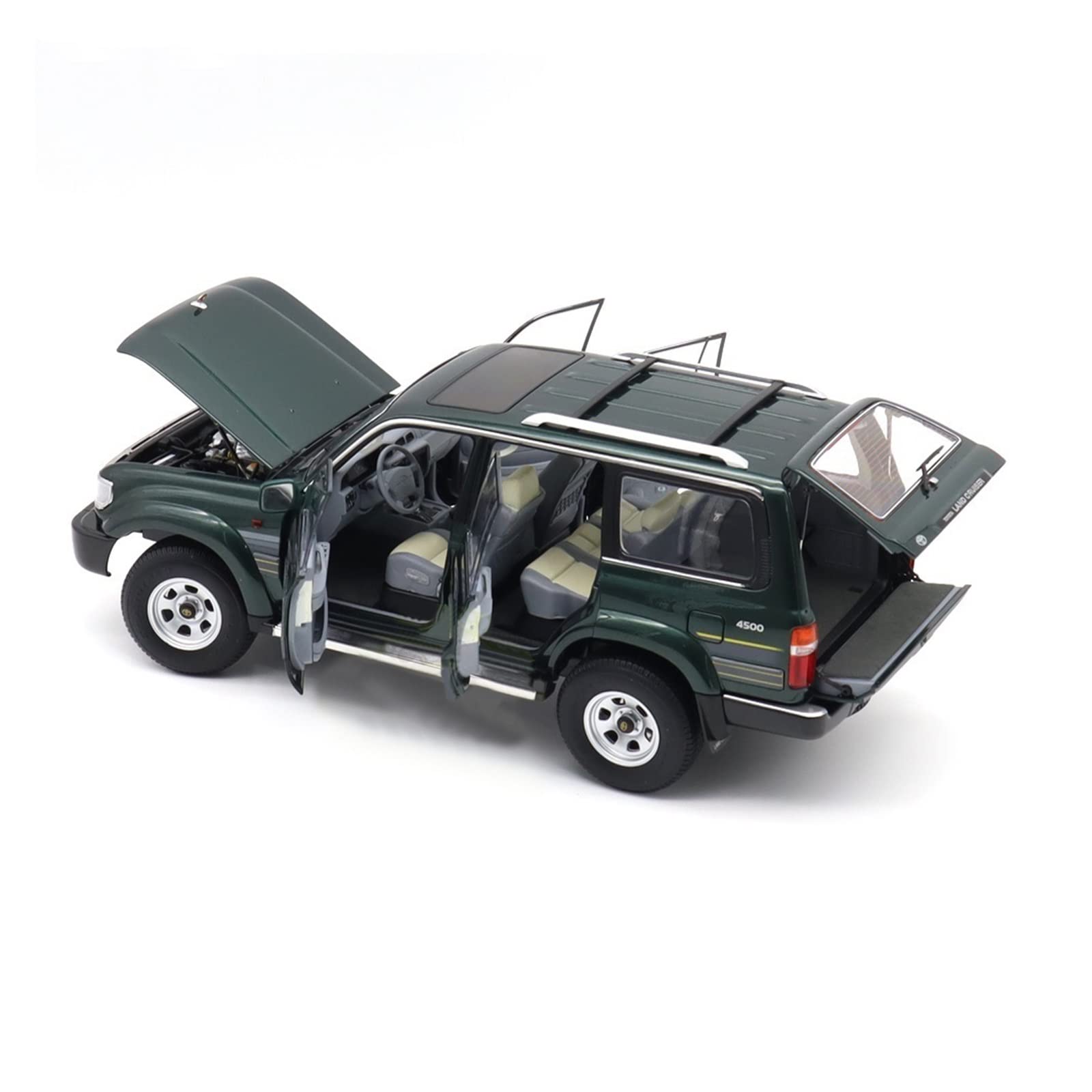 Amazon | 1:18 ランドクルーザー-80に最適 LC80 ダイキャストモデル 車