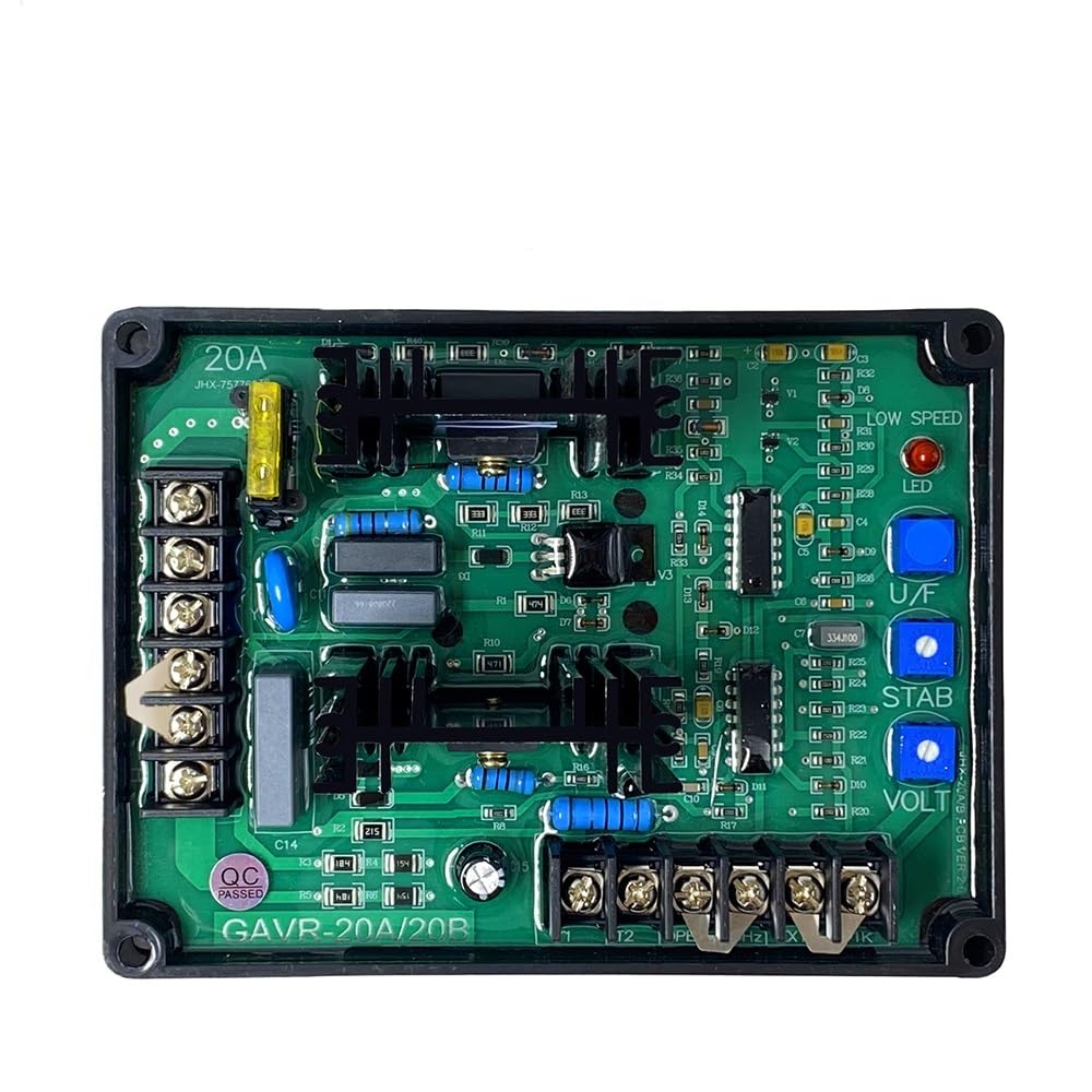 Regler für Lichtmaschine Generator Automatischer Spannungsregler Passend für GAVR-20A Universal-Stabilisatormodul Spannungsregler