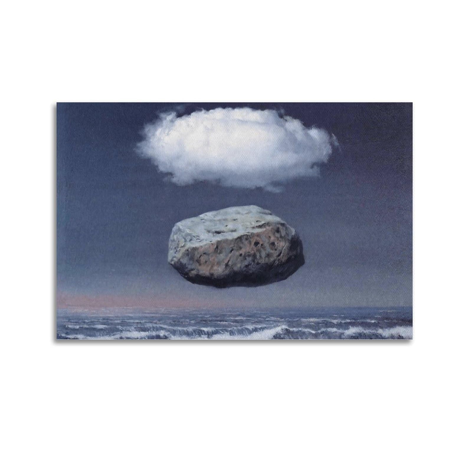 SJWINER Rene Magritte Painting Poster Clear Ideas Aesthetic Cover Poster Design Painting for Living Room Bed Room 20x30inch(50x75cm) Unframe-style