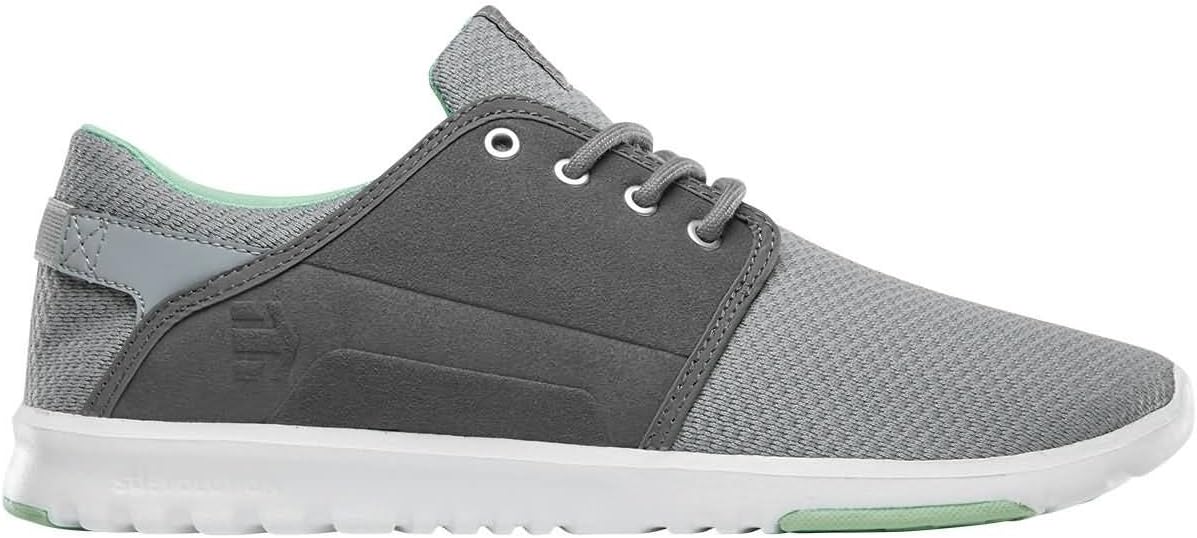 Etnies Men's Scout Skate Shoe, 12 5.5 Grey/Green