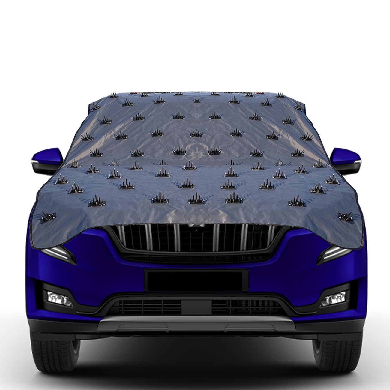 Famexon Waterproof Spike Car Cover for Maruti Suzuki XL6 Completely Protect Car from Dogs & Monkeys Also Compatible with