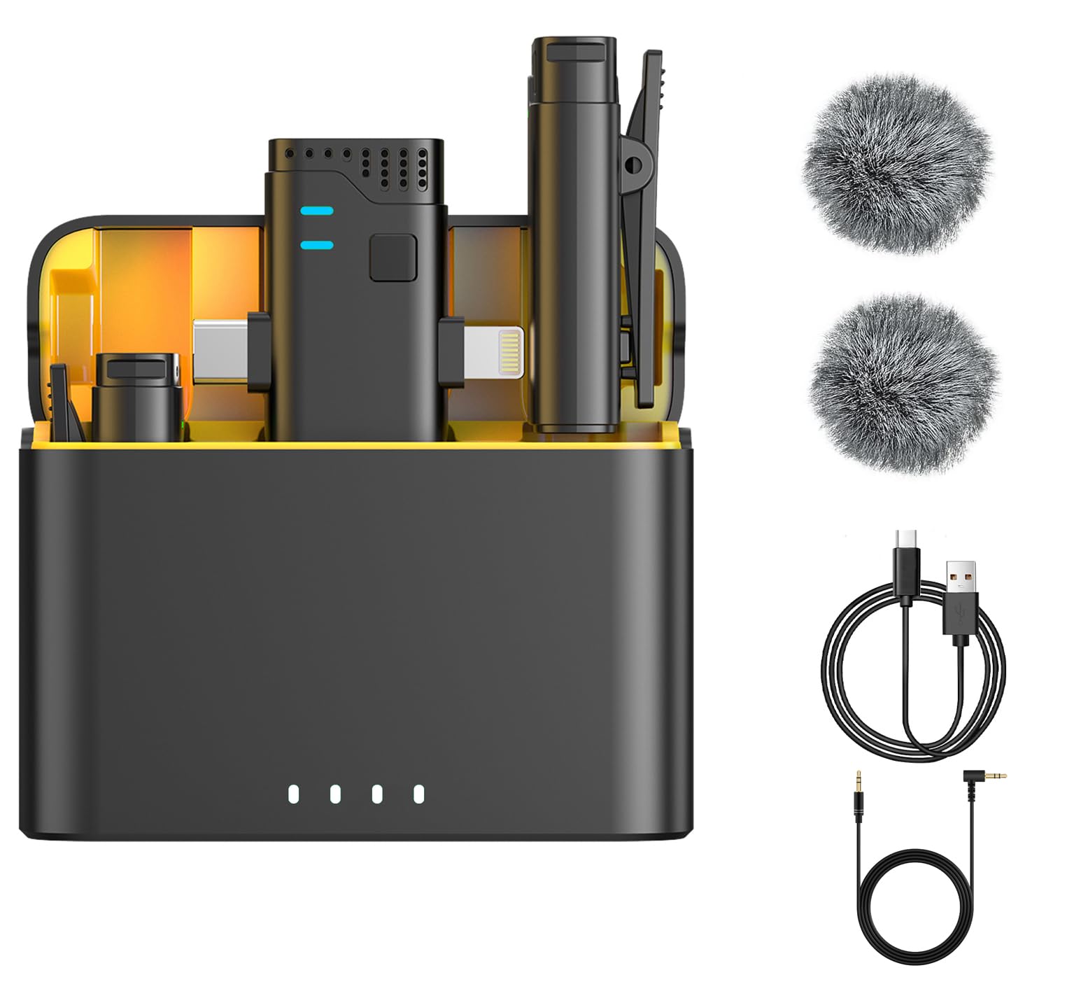 Amazon.com: 2 in 1 Professional Wireless Lavalier Microphone for