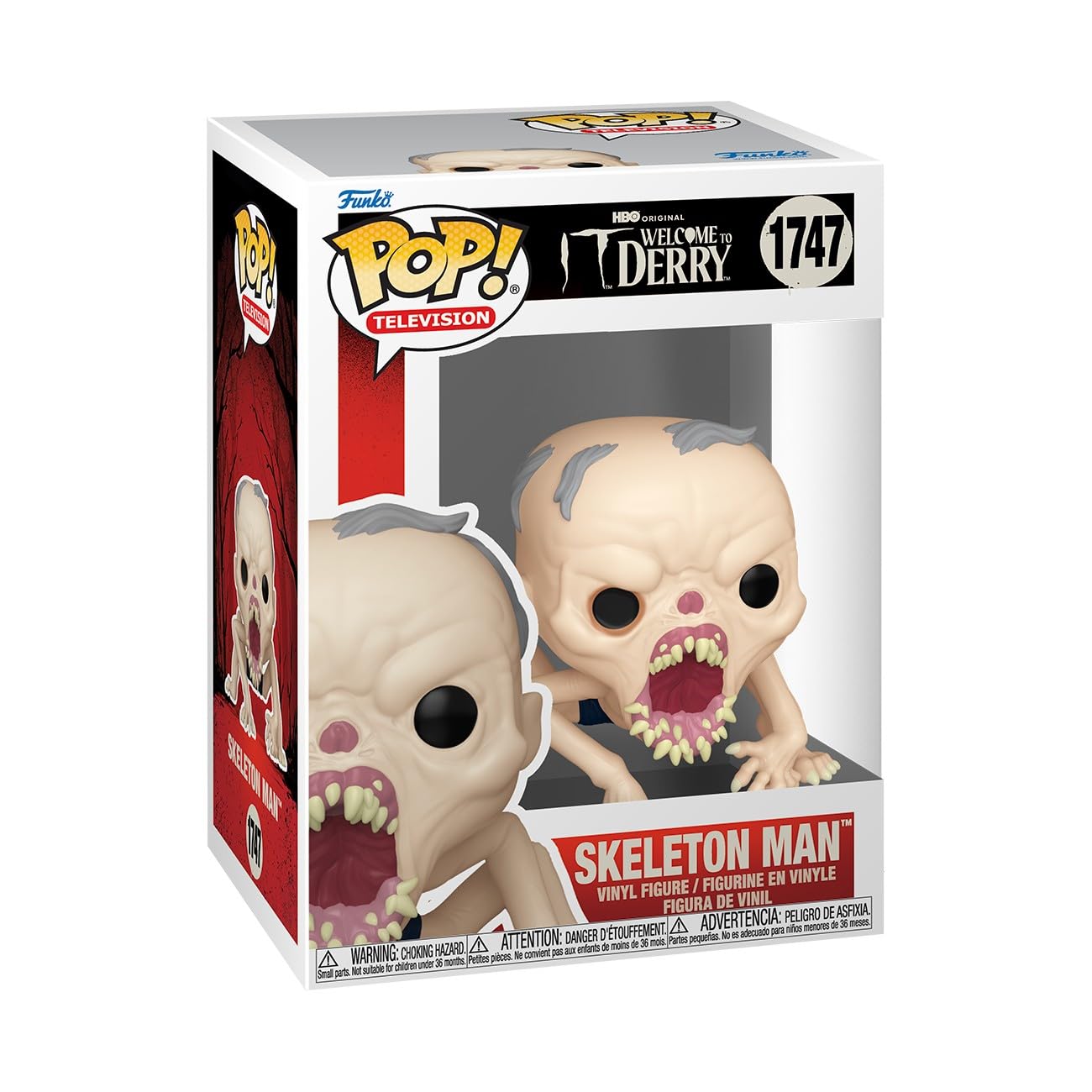 Funko POP! TV: Welcome to Derry, Skeleton Man, Collectable Vinyl Figure, Gift Idea, Official Merchandise