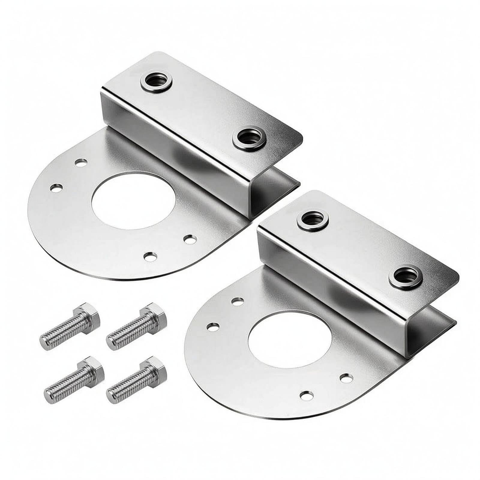 2 Pieces Underwater Light Bracket Pre-Drilled Clamp-Style Mounting Bracket Direct Install Hardware for Water Feature-picture-10
