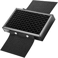 Vista 5 de 3 unids Accesorio Flash Spot Filtro Honeycomb Grid Softbox Reflector Control de Luz para Cámara