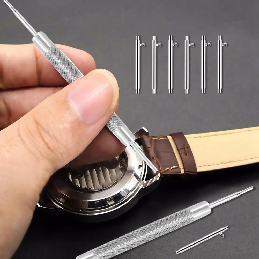 Lot De 40 Barrettes à Ressort Rapide En Acier Inoxydable 316L – Pour Bracelet De Montre – 18/20/22/24 Mm – Outil Inclus - 8