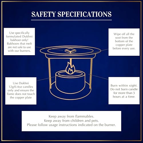 Miniatura 8 de Dukhni Oud Bakhoor - Caja variada con quemador y aceite Ma'amoul Attar Set - 6 botellas x 0.2 fl oz