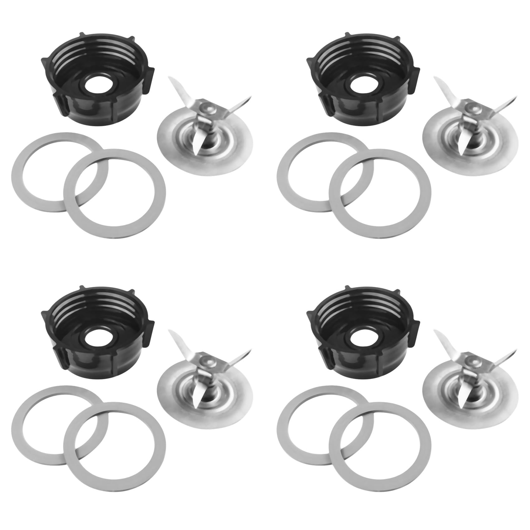 Hndhbfgrt 4X Blender Accessories Compatible for Blender Blades Base,Compatible for Osterizer Blender Replacement Parts
