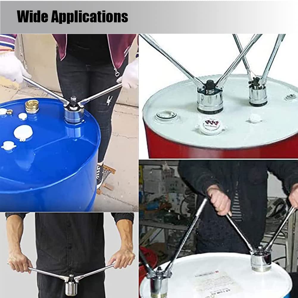 Crimpadora manual de viales – Máquina prensadora de sellos de tapa de tambor de aceite para barriles de 200L/53 galones – Sellador de barril de hierro de 35 mm/70 mm y alicates de sellado