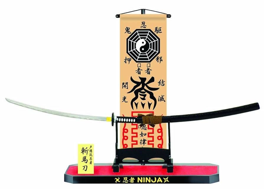 Amazon | 忍者・NC-9:巻物&武器:斬馬刀 | フィギュア・ドール 通販