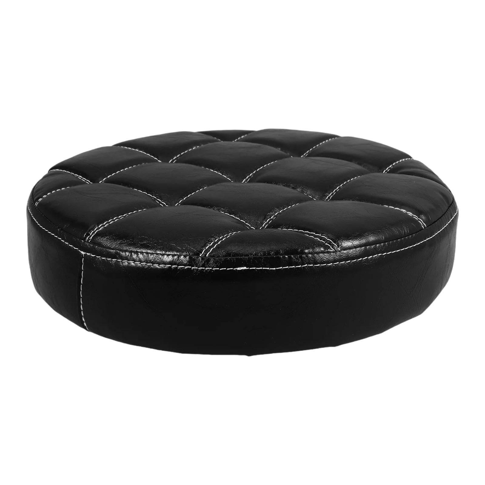 Coussin pour tabouret de bar noir en mousse et similicuir imperméable