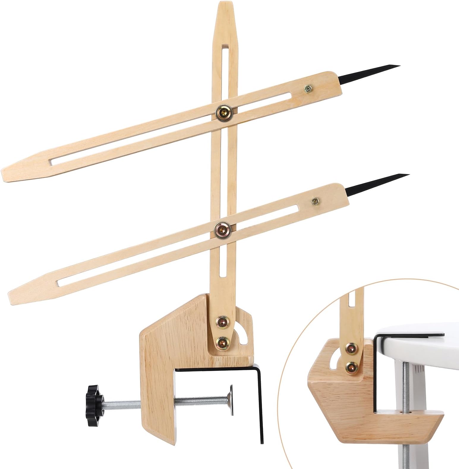 - BKALEME Pottery Throwing Gauge, 2 Ways to Install, Compact Clip-on Pottery Throwing Stick, Pottery Ceramics Clay Tool for Making Repeat Forms, for Pottery Wheel & Forming Machine
