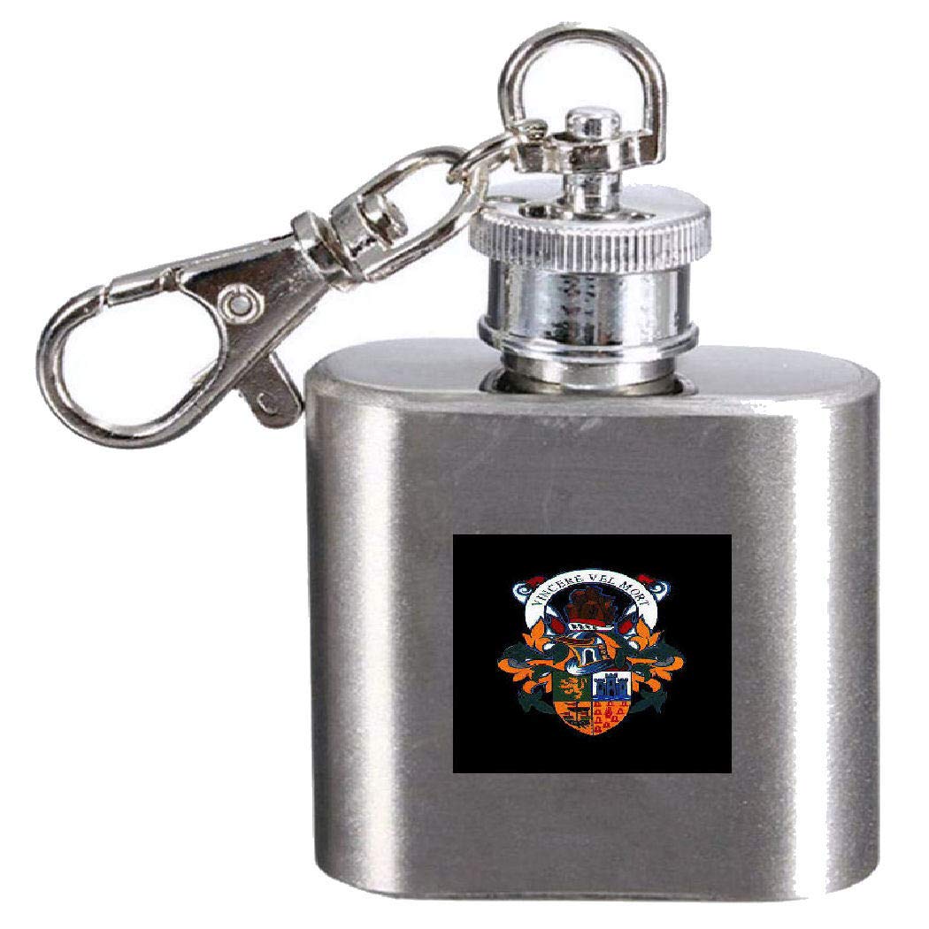 Flasque McNeill de poche pour whisky avec blason de famille traditionnel