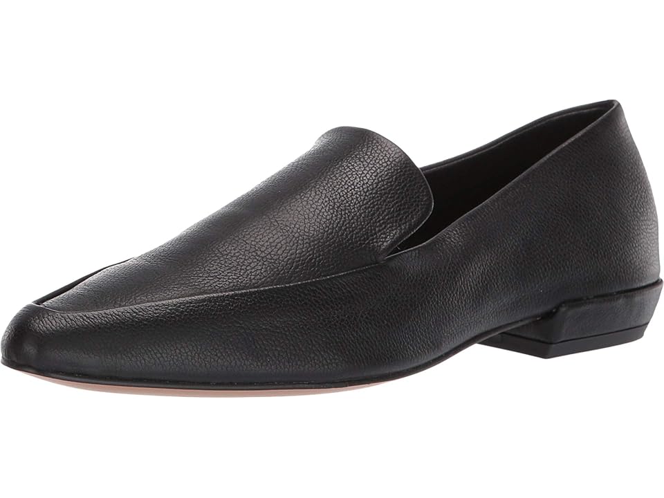 

Steven Haylie Flat (Black Leather) Women's Shoes