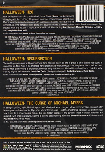 The Halloween Collection: Halloween Resurrection / Halloween: H2O / Halloween VI: The Curse of Michael Myers image 4