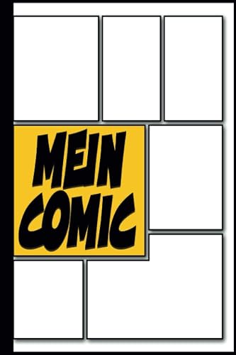 Mein Comic Vorlagen für Erwachsene, Teenager, Kinder 10 Jahre: Blanko Comic A5, Buch, Heft, Kreiere Deinen Eigenen Comic Selber Zeichnen Comics für Jugendliche (Artist Geshenk)