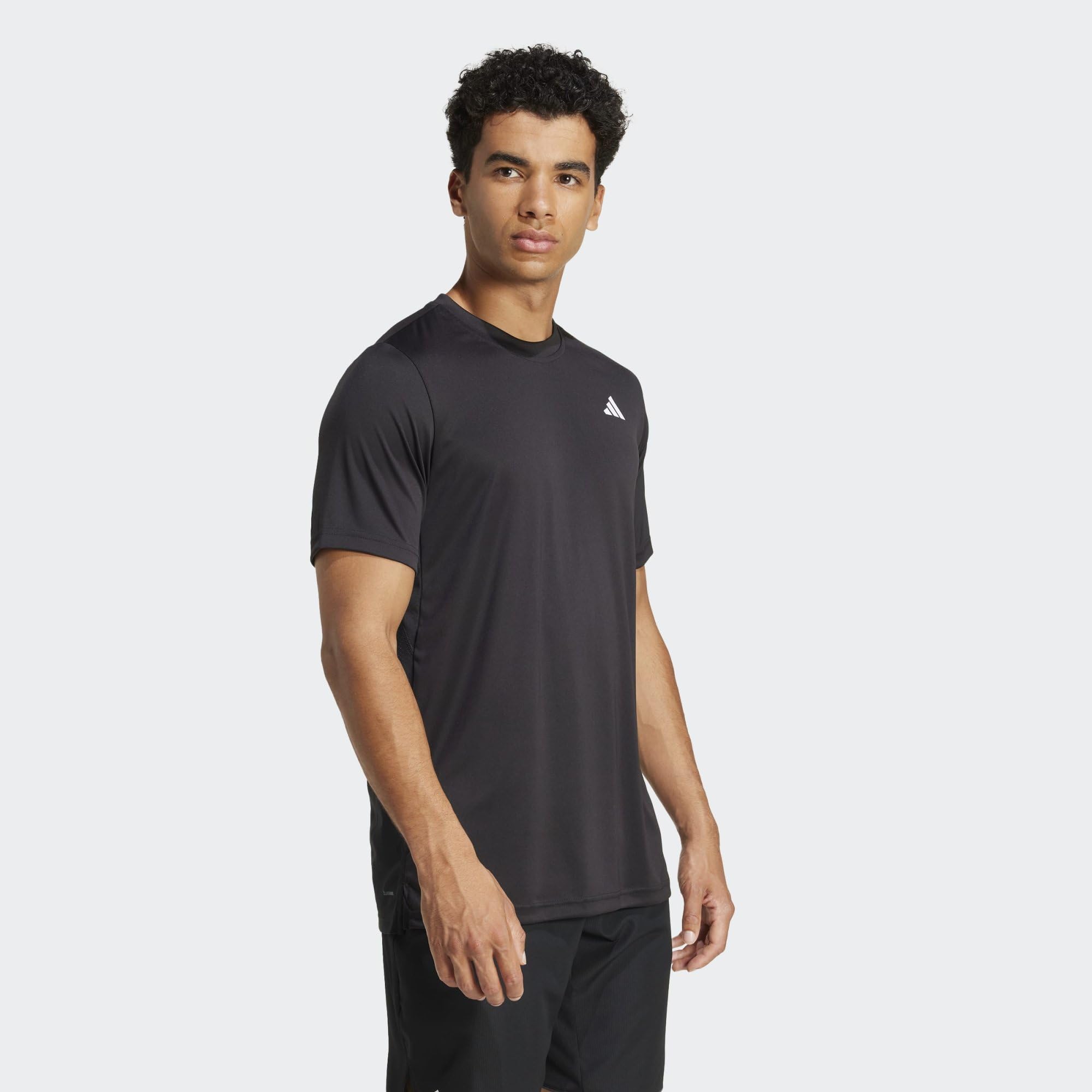 adidas Uomo Club Tennis Climacool Shirt, Black, XXL