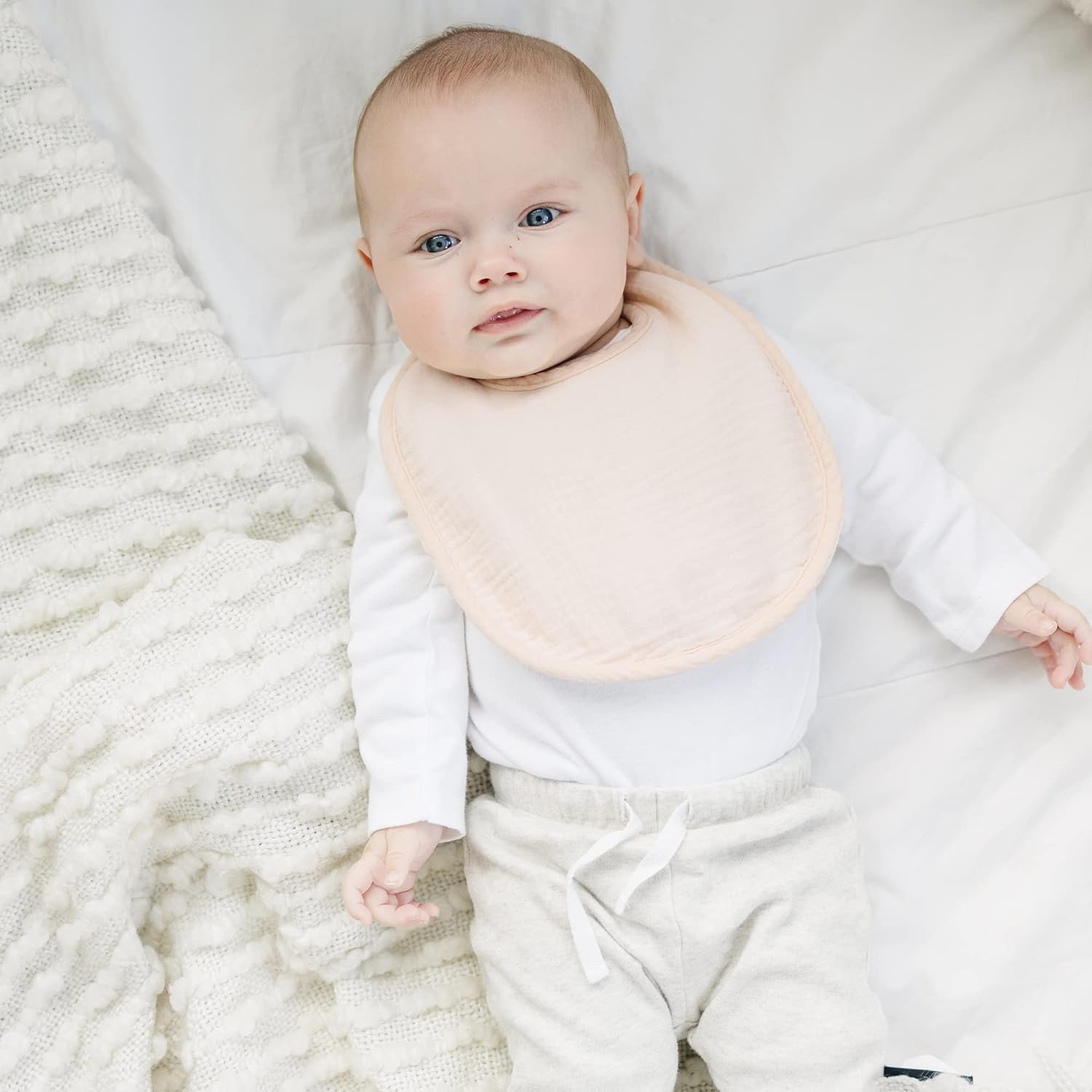 SLOSH Baberos Bebe Recien Nacido Algodón Bebé Niña Niño