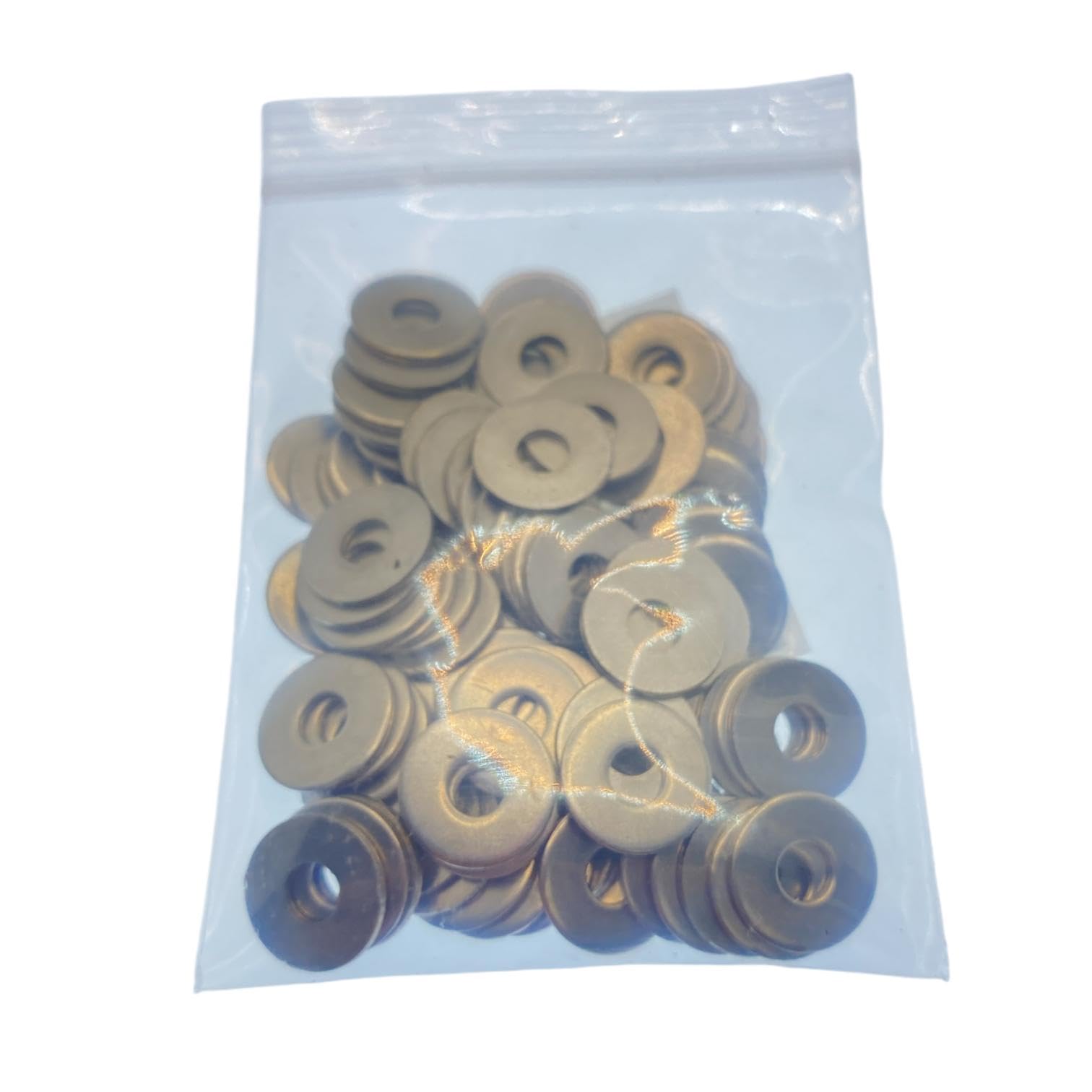 M5 Washers for Screws M5 x 15 x 1.2mm (100 Pack) Metal Flat Penny Washers for Bolts - A2 Stainless Steel Plain Round (100pc) - Image 2