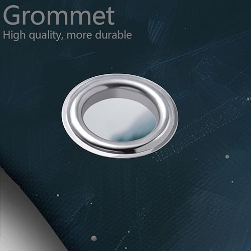 Miniatura 5 de Juego de 4 cortinas de ducha de baño de Halloween con alfombra, tapa de inodoro y tapete de baño, diseño de dibujos animados, fantasma, fantasma,