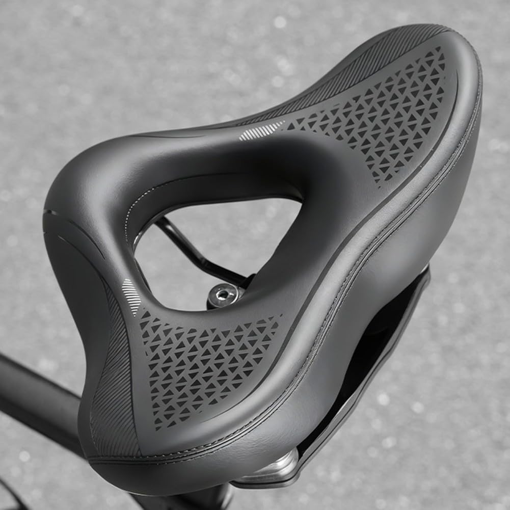 Sella Bici Ammortizzata Grande Morbida per Ciclismo