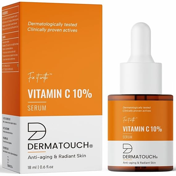 DERMATOUCH Vitamin C 10 Serum For Antiaging and Radiant Skin For