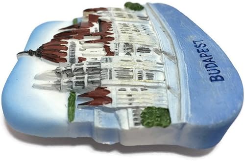 Miniatura 3 de WitnyStore Tiny The Parliament Budapest Hungría Europa Central Atracciones Turísticas Resina Refrigerador Imán Viajero Recuerdo Regalo Memento 3D