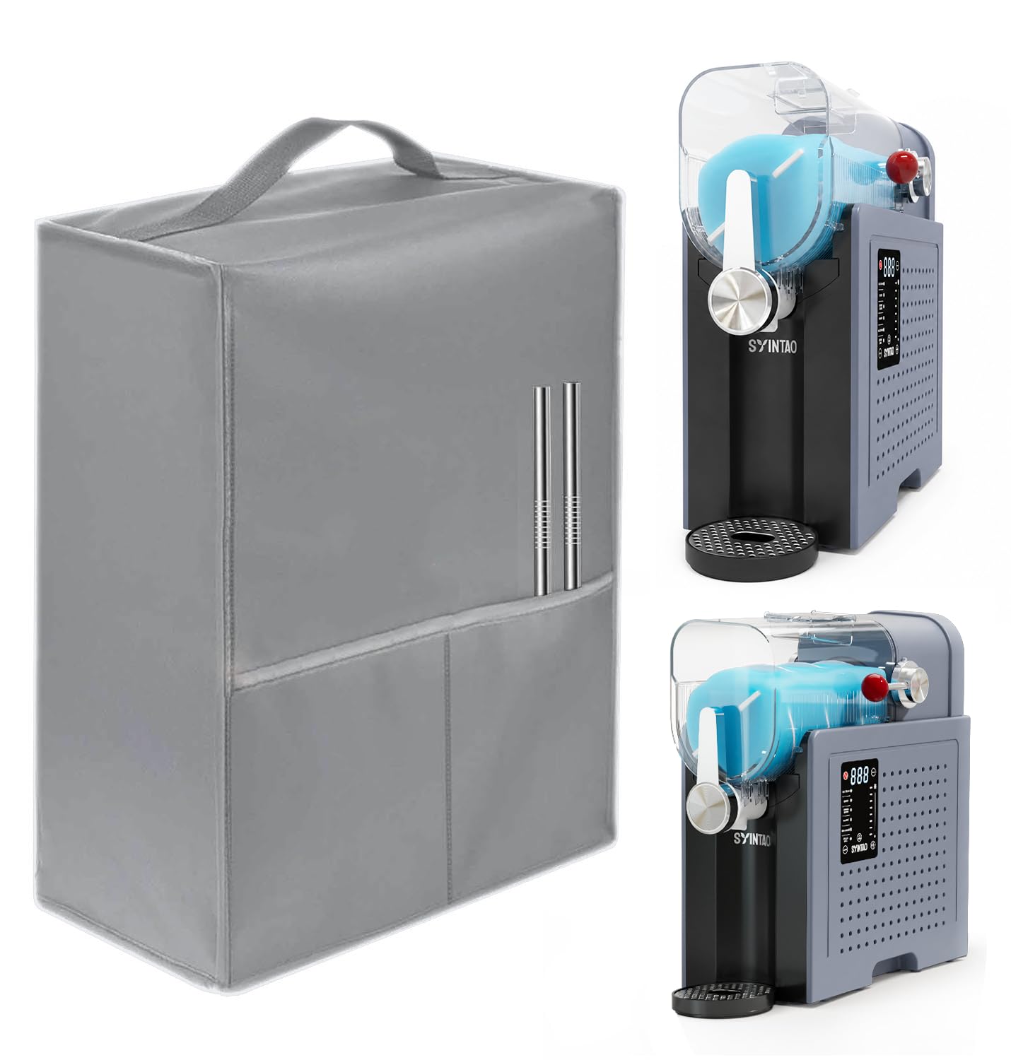 Protective Dust Cover for SYINTAO Slushie Machine,Durable, Gray