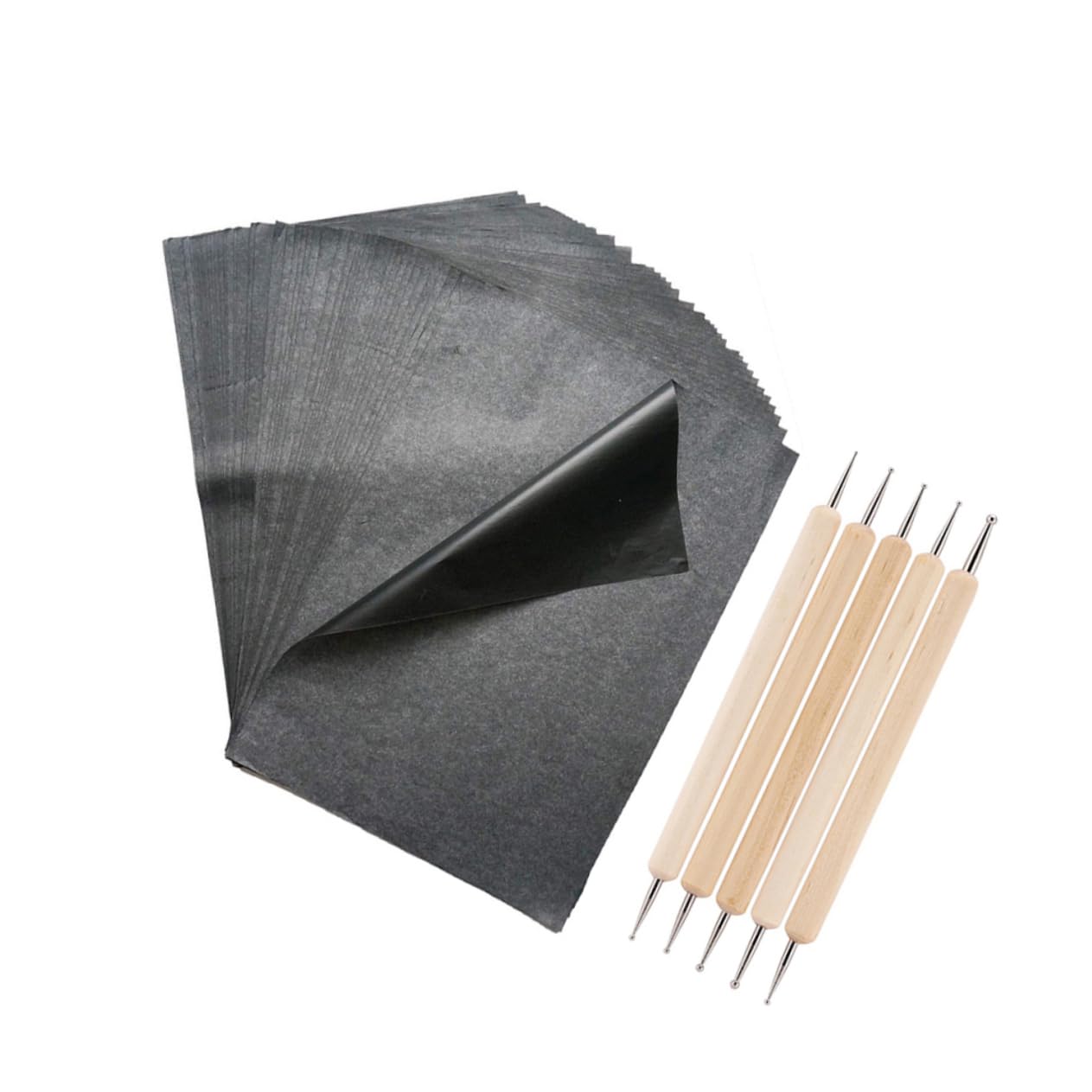 DOITOOL Transfer Paper for Drawing 100 Sheets A4 Carbon Paper Trace Canvas Fashion