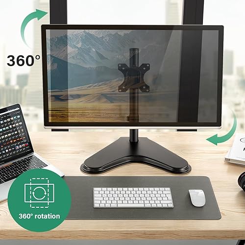 Miniatura 4 de FURWOO Elevador de monitor de computadora ajustable para pantalla de 13 a 32 pulgadas, 2.953 x 2.953 in, 3.937 x 3.937 in