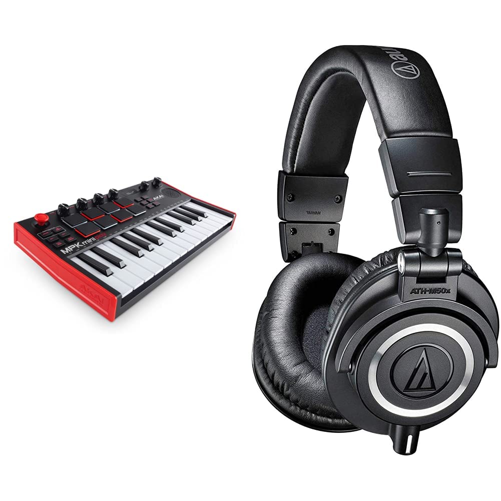 Akai Professional Mpk Mini Play Mk3 Midi Keyboard Controller Audio