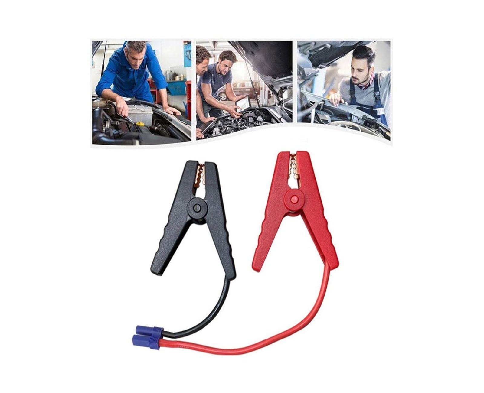 Câble de démarrage EC5 avec pinces de batterie, protection contre l'inversion de polarité pour voiture, SUV, camion, câbles de démarrage d'urgence (sans PCB)