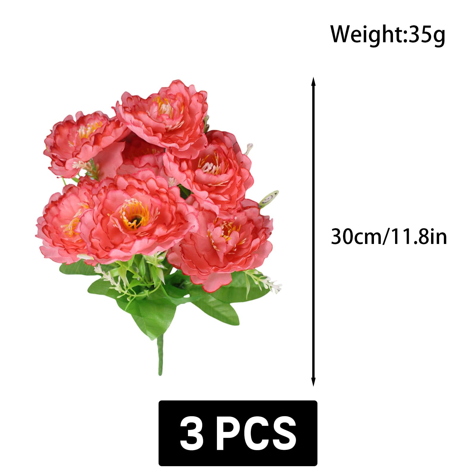astylishome Artificial Flowers for Graves Outdoors - Image 3