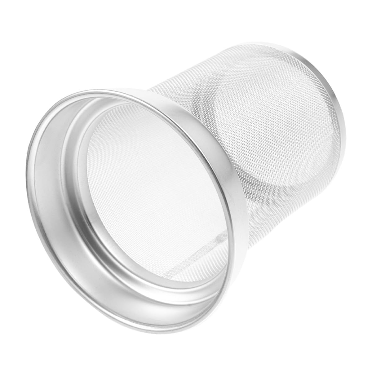 MAGICLULU Teesieb aus Edelstahl für Losen Tee mit Rostfreier Struktur Praktischer Teekannenfilter für Freunde Des Teegenusses Langlebig und Leicht zu Reinigen
