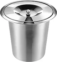 Cesto Lixeira Pia Cozinha Embutir 5 L Inox 304 Não Enferruja