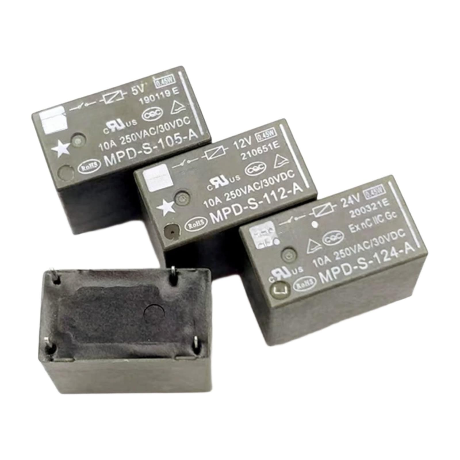 Relais MPD-S 112 A 12V 10A composant commutation électronique