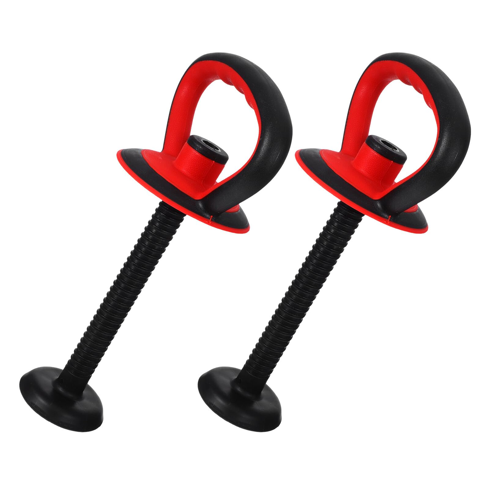 ORFOFE 2 Pezzi Kit Maniglia Kettlebell Regolabile con Base e Dado Accessorio Fitness Compatto per Allenamento Forza Casa e Palestra