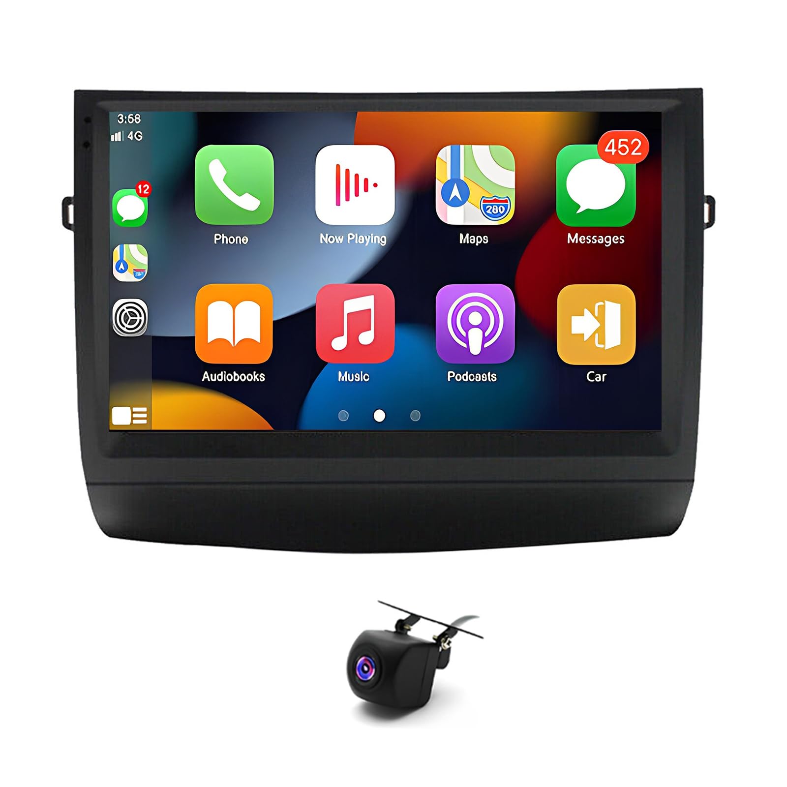 Photo 1 of Hiolpen 9 inch Touchscreen Car Stereo for Toyota Prius 2003-2009, 2G+32G, with Android 13 Bluetooth Radio Replacement with Wireless with Carplay Android Auto WiFi GPS Navigation Reverse AHD Camera